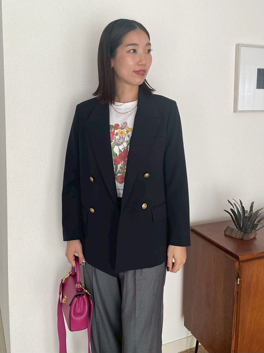 Mila Owen「ボタニカルグラフィックTシャツ」|Tシャツ・カットソー|