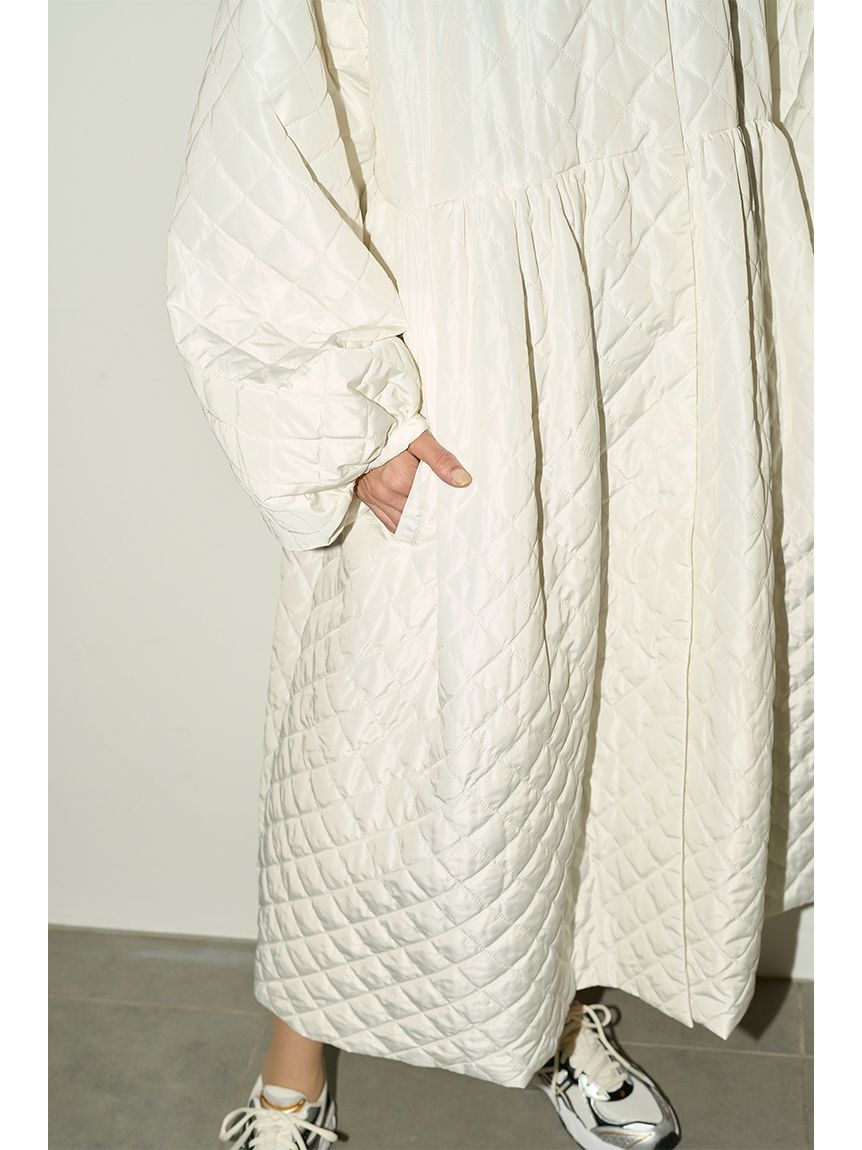 emmi atelier】金子綾 コラボキルティングコート（emmi atelier