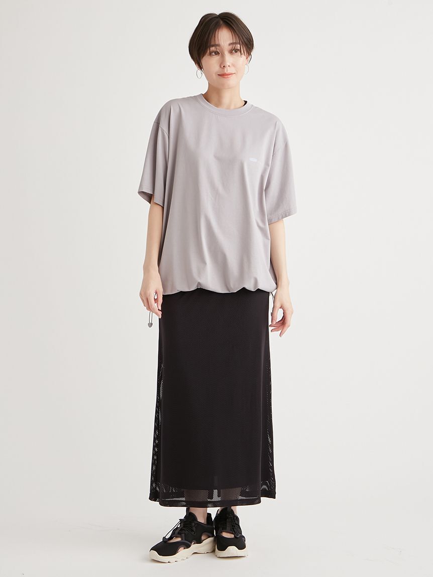 KEEN「【emmi&times;KEEN】NICE MINT TEE&times;MESH OP SET」|ワンピース|GRY