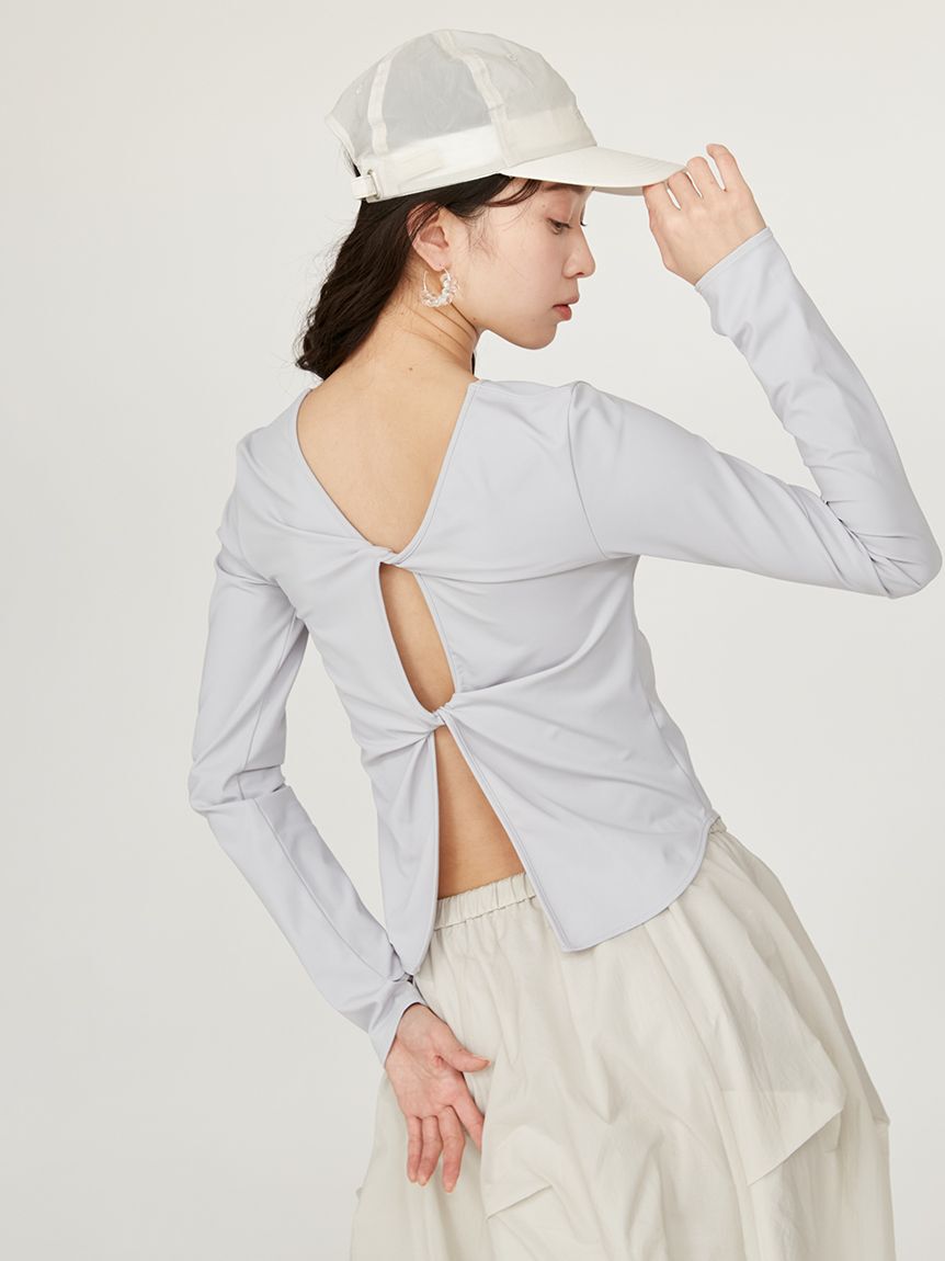 emmi yoga「サステナレッチデザインプルオーバー」|その他|