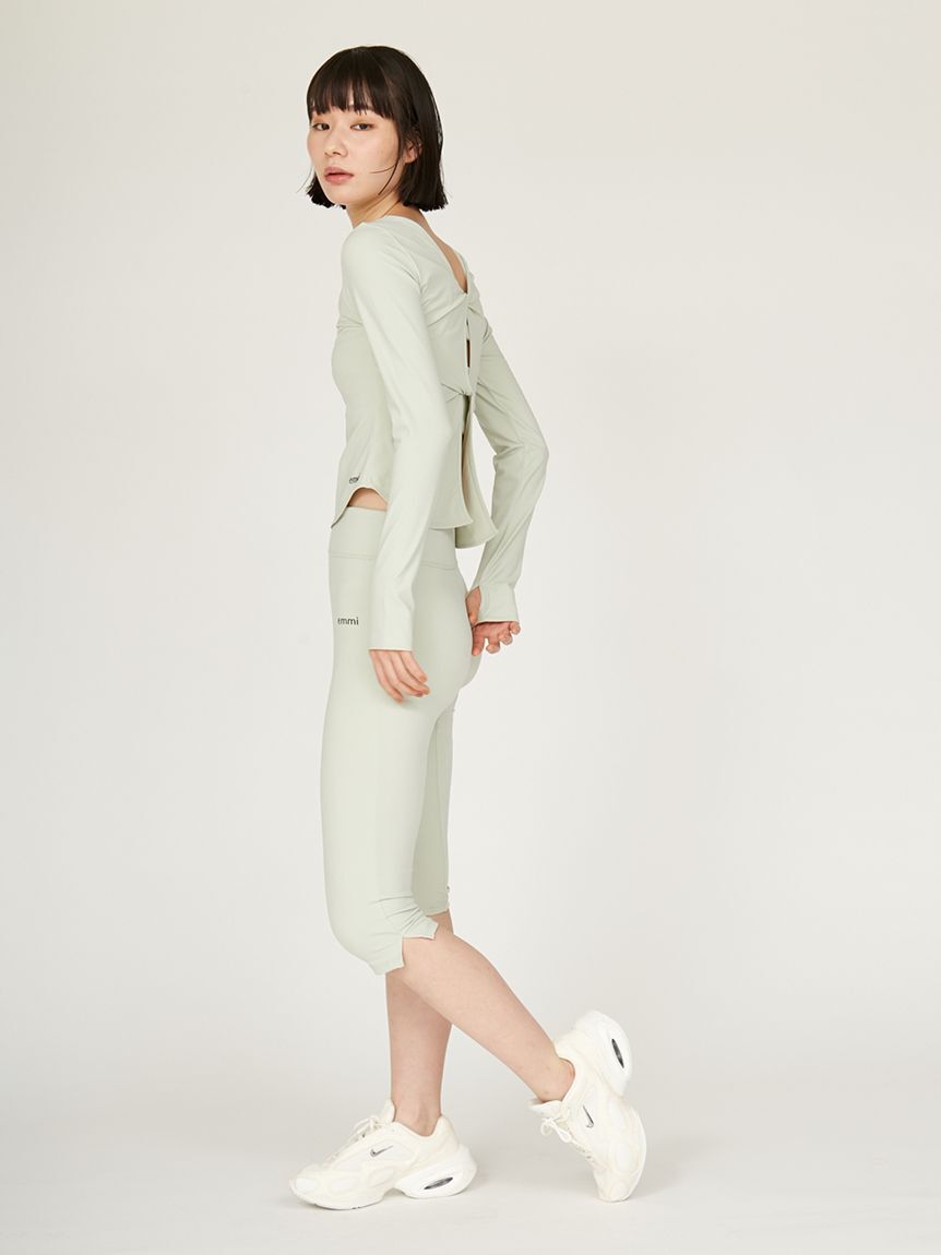 emmi yoga「サステナレッチデザインプルオーバー」|その他|