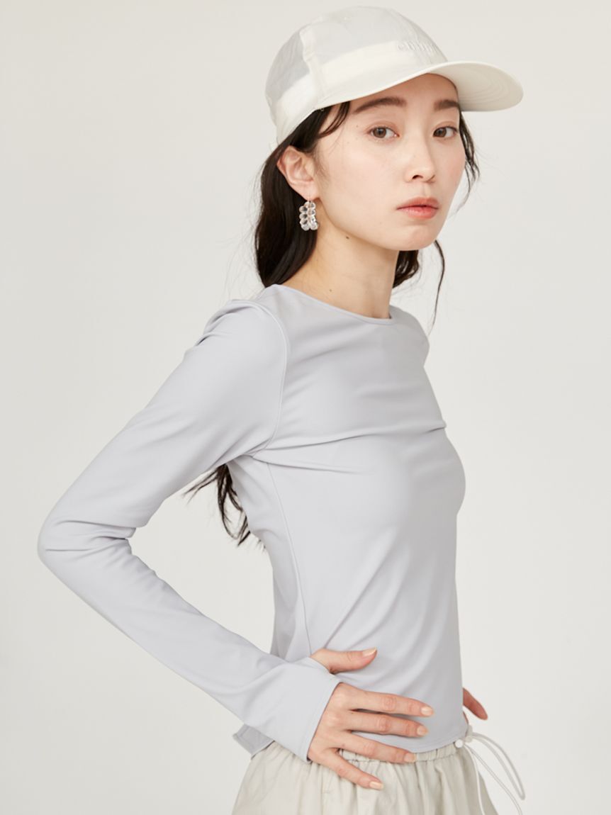 emmi yoga「サステナレッチデザインプルオーバー」|その他|