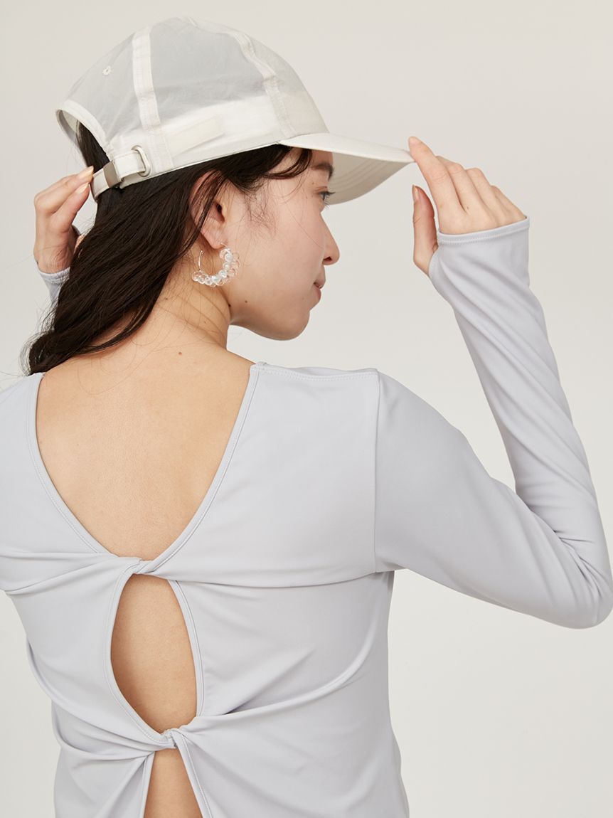 emmi yoga「サステナレッチデザインプルオーバー」|その他|