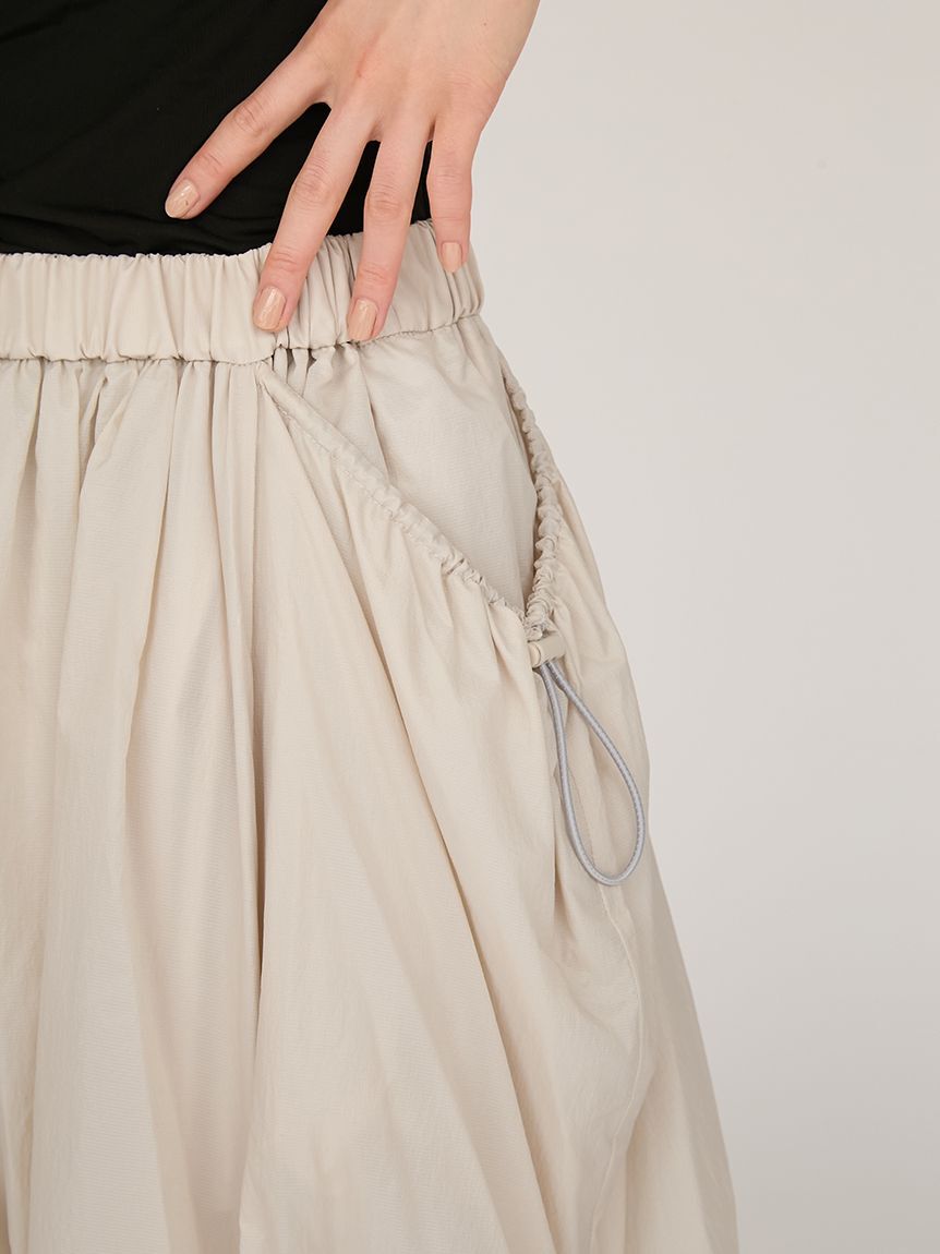 emmi atelier「タックドロストボリュームスカート」|スカート|