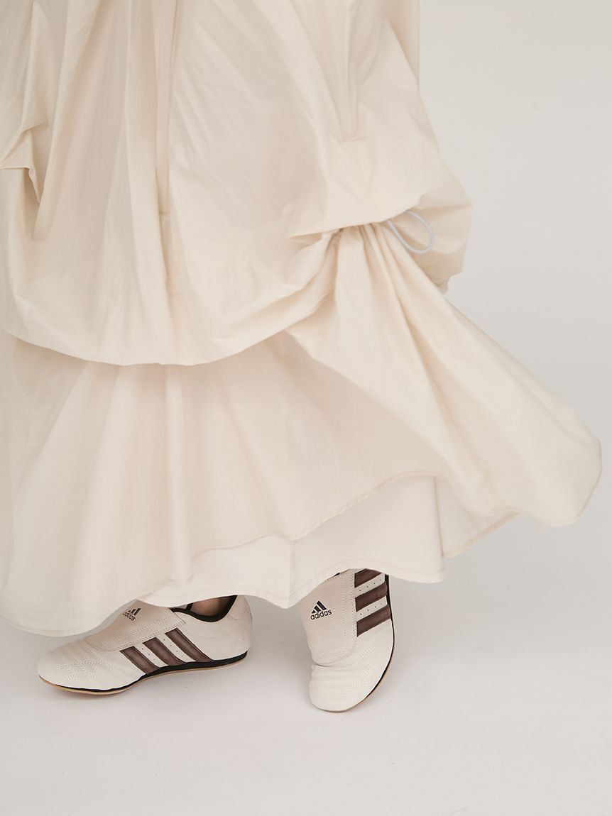 emmi atelier「タックドロストボリュームスカート」|スカート|