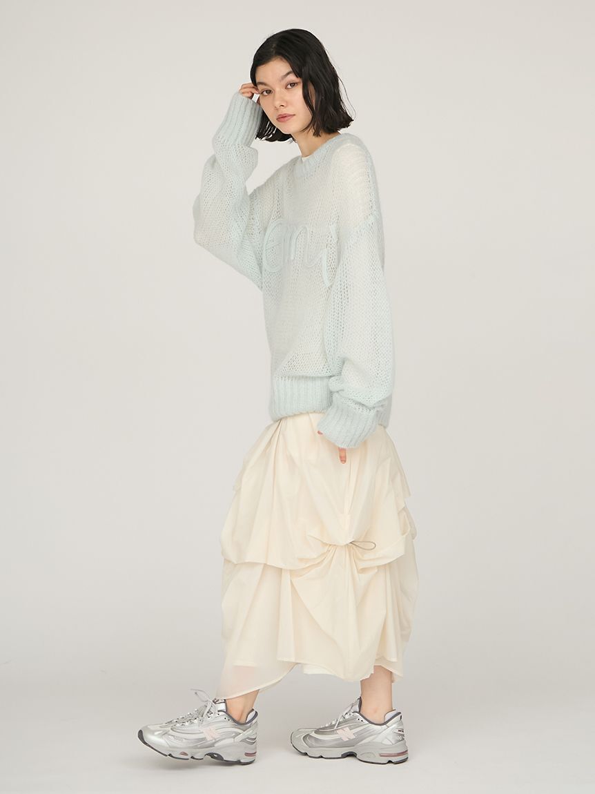 emmi atelier「タックドロストボリュームスカート」|スカート|