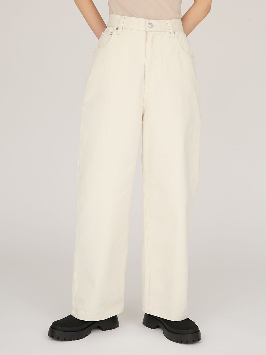 emmi atelier「ルーズデニムパンツ」|デニム|