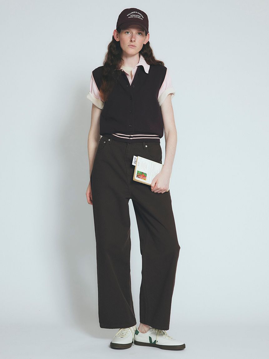 emmi atelier「ルーズデニムパンツ」|デニム|