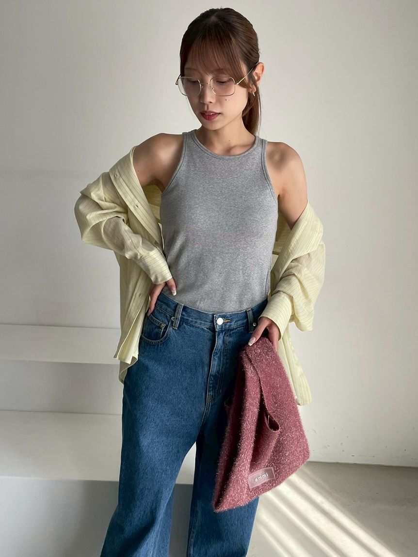 emmi atelier「ルーズデニムパンツ」|デニム|