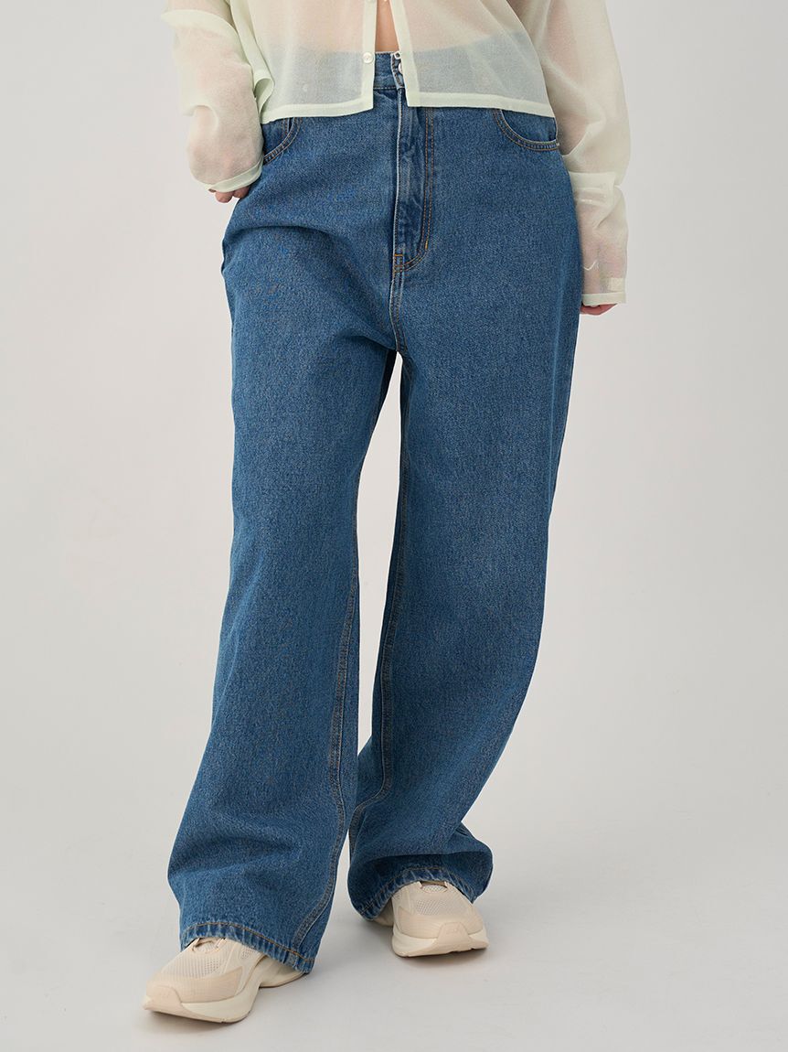 emmi atelier「ルーズデニムパンツ」|デニム|