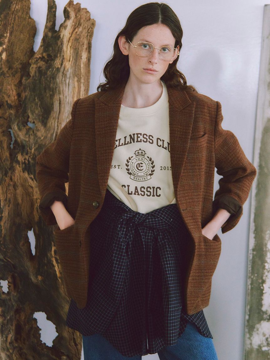 emmi atelier「ルーズデニムパンツ」|デニム|