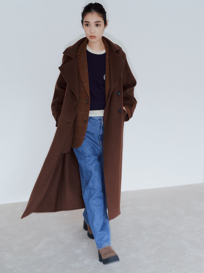 emmi atelier「ルーズデニムパンツ」|デニム|