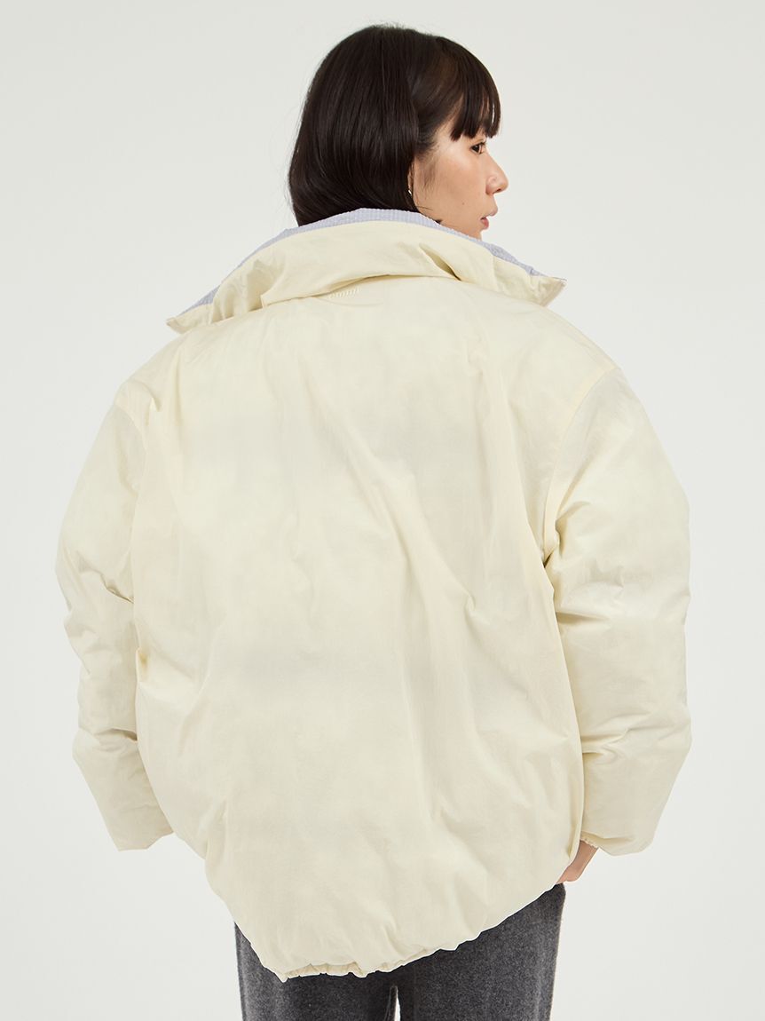 emmi atelier「リバーシブル中わたコート」|ダウン|