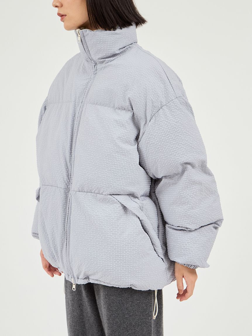 emmi atelier「リバーシブル中わたコート」|ダウン|