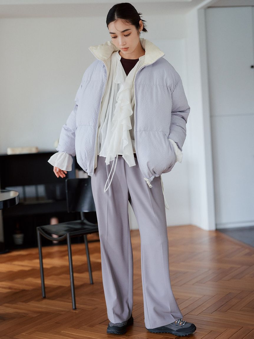 emmi atelier「リバーシブル中わたコート」|ダウン|