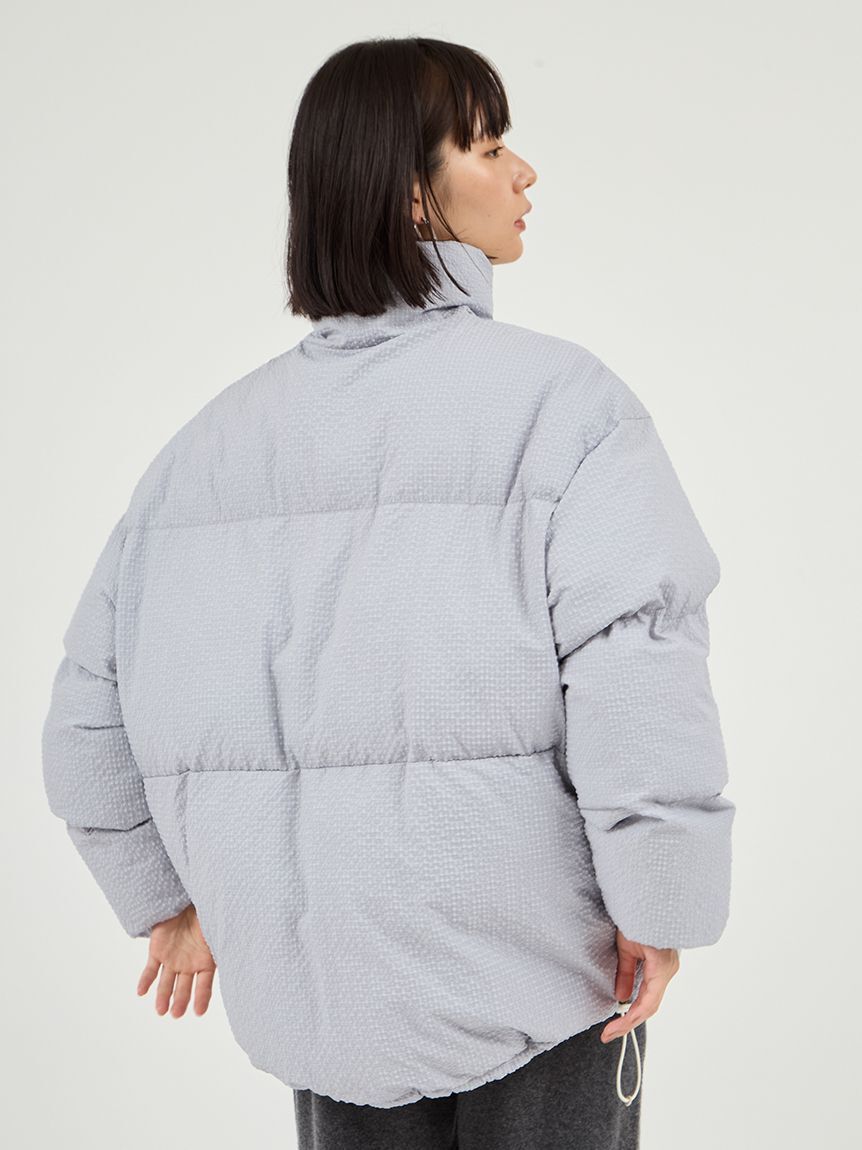 emmi atelier「リバーシブル中わたコート」|ダウン|