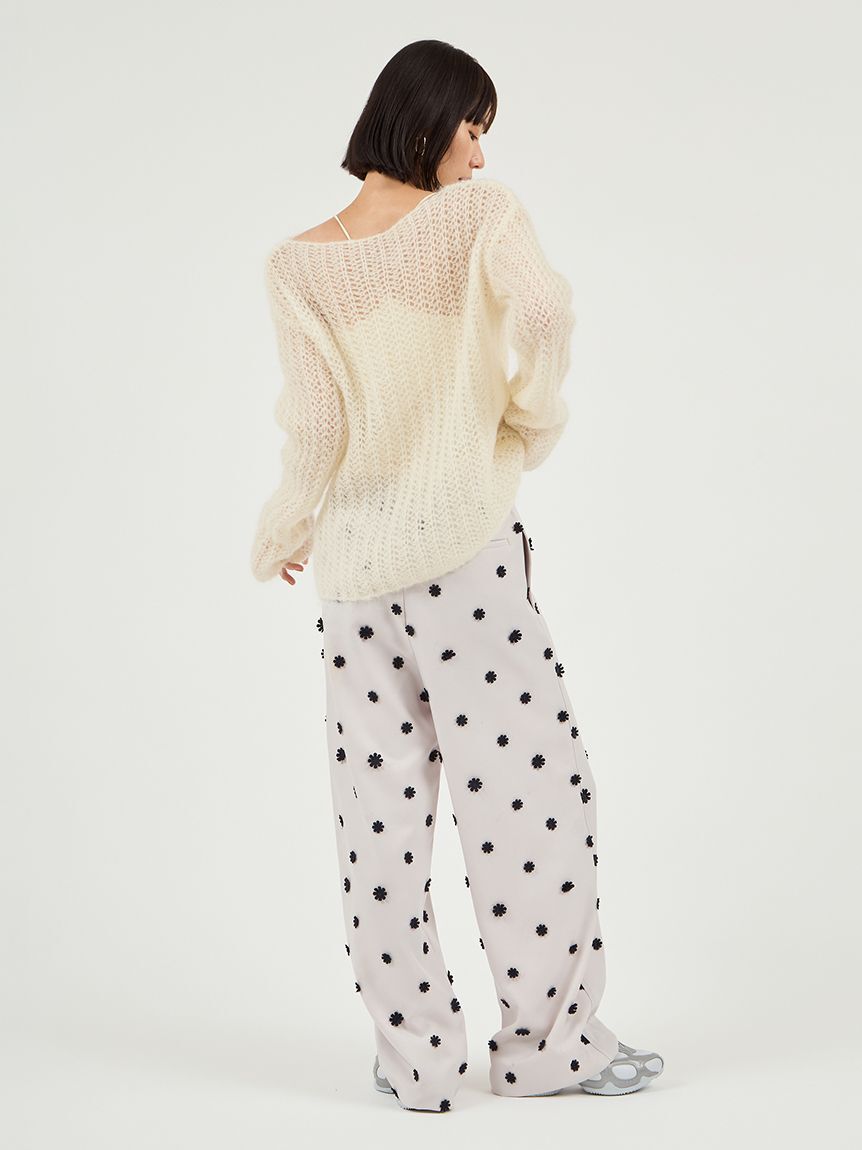 emmi atelier「ルーズモヘアニットトップス」|ニット・セーター|