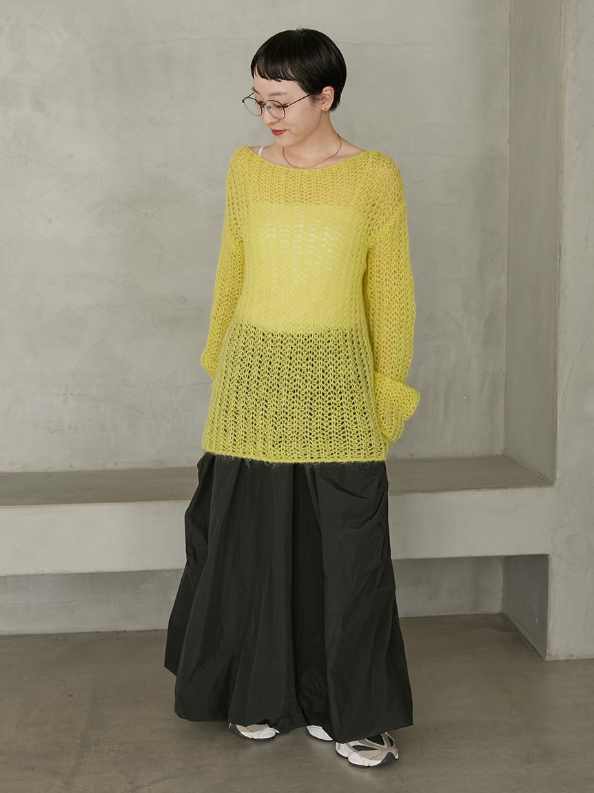 emmi atelier「ルーズモヘアニットトップス」|ニット・セーター|