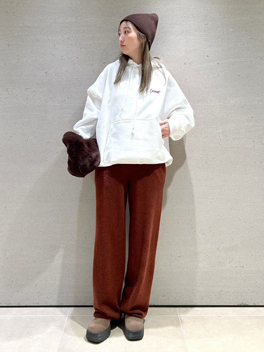 emmi「【ONLINE限定】【emmi&times;GOOD ROCK SPEED】カレッジワイドボディフーディ」|スウェット・ジャージ|