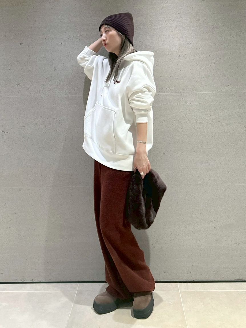 emmi「【ONLINE限定】【emmi&times;GOOD ROCK SPEED】カレッジワイドボディフーディ」|スウェット・ジャージ|