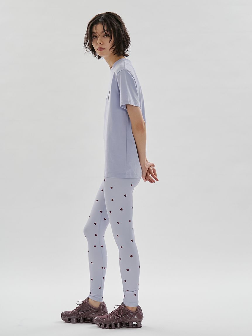 emmi atelier「ペイントemmiロゴTシャツ/UVカット/接触冷感」|Tシャツ・カットソー|