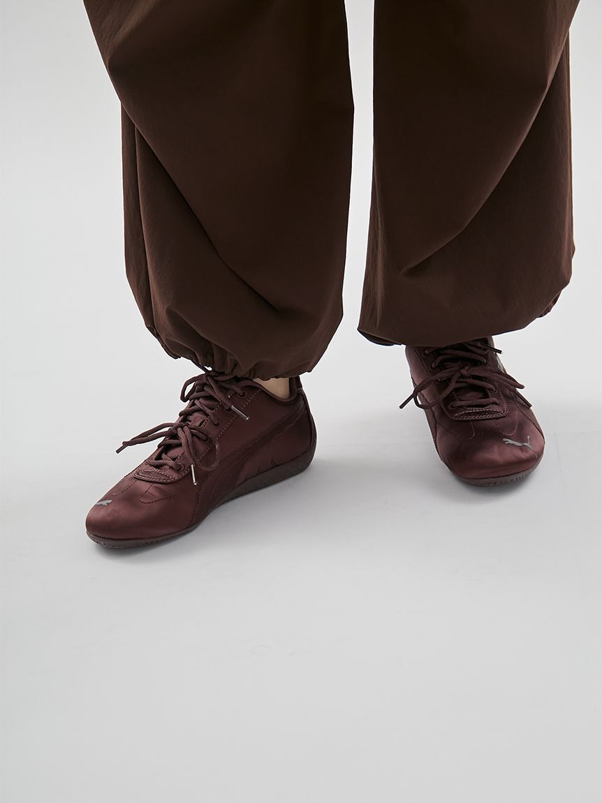 emmi atelier「eco ボリュームパラシュートパンツ/撥水/UVカット/接触冷感」|チノ|