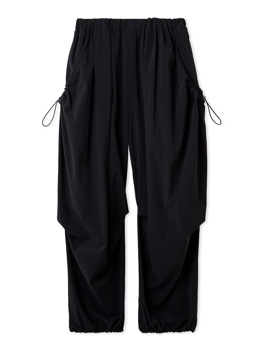 emmi atelier「eco ボリュームパラシュートパンツ/撥水/UVカット/接触冷感」|チノ|