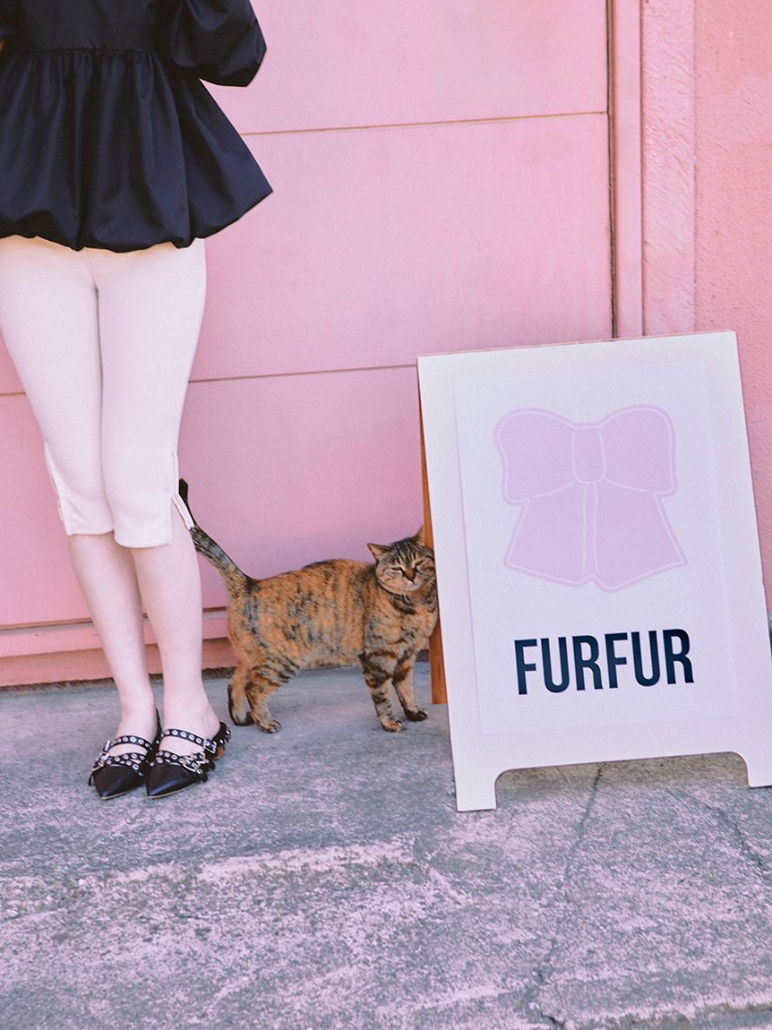 FURFUR「クロスストラップアイレットシューズ」|サンダル|