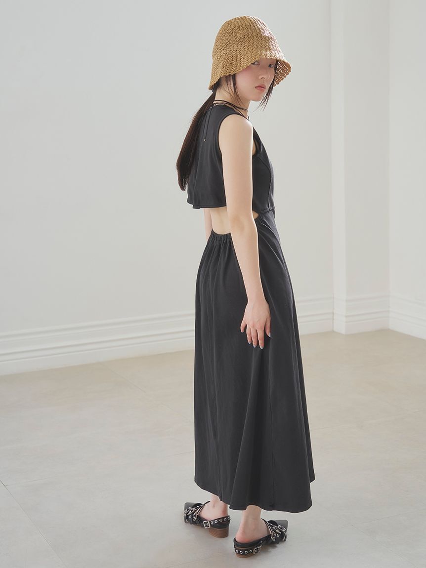 FURFUR「クロスストラップアイレットシューズ」|サンダル|