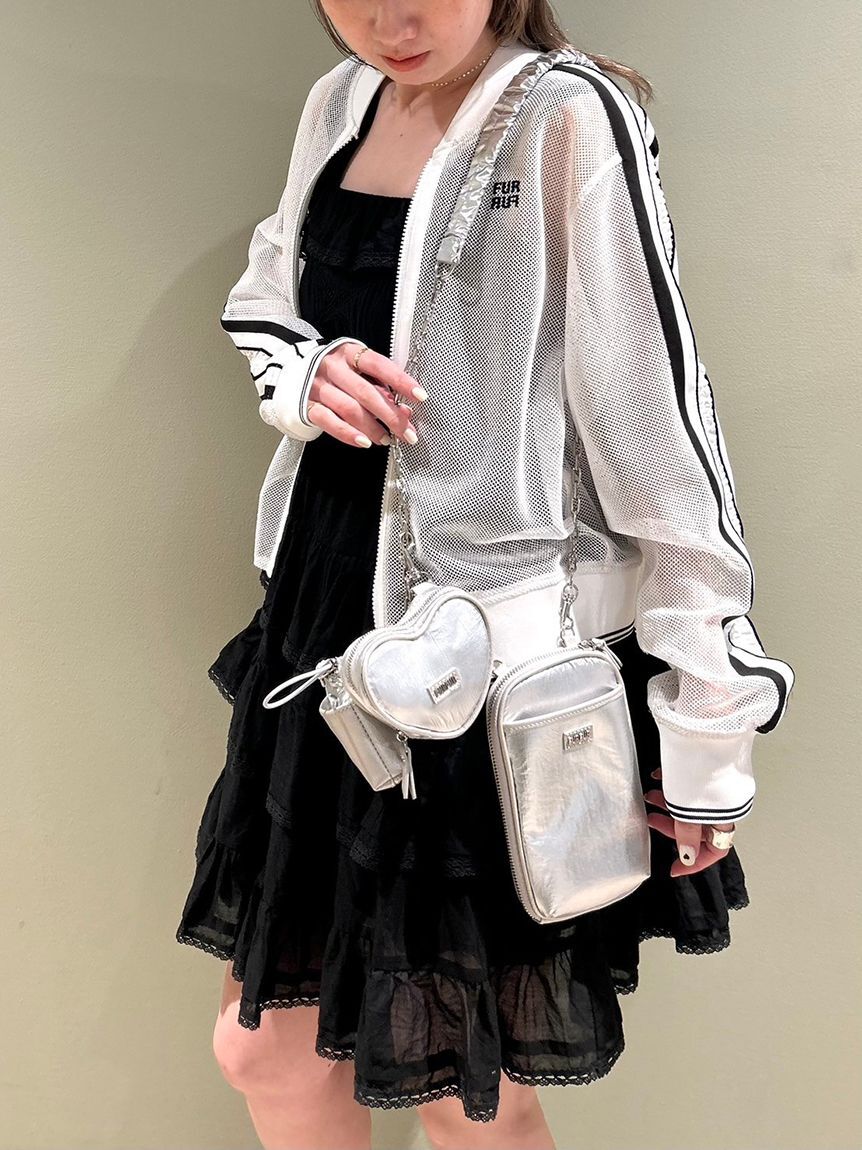 FURFUR「【WEB限定カラー】マテリアルコンビ3SETショルダーバッグ」|ショルダー・メッセンジャー|