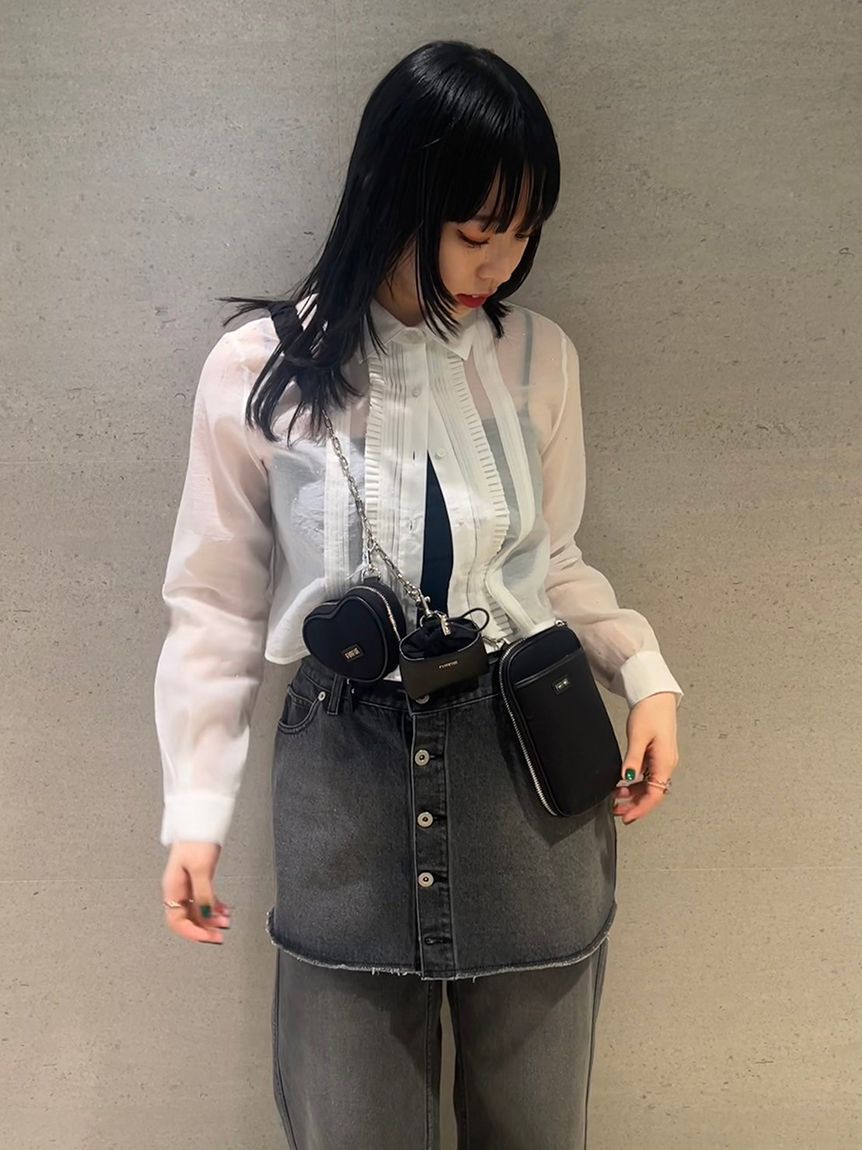 FURFUR「【WEB限定カラー】マテリアルコンビ3SETショルダーバッグ」|ショルダー・メッセンジャー|