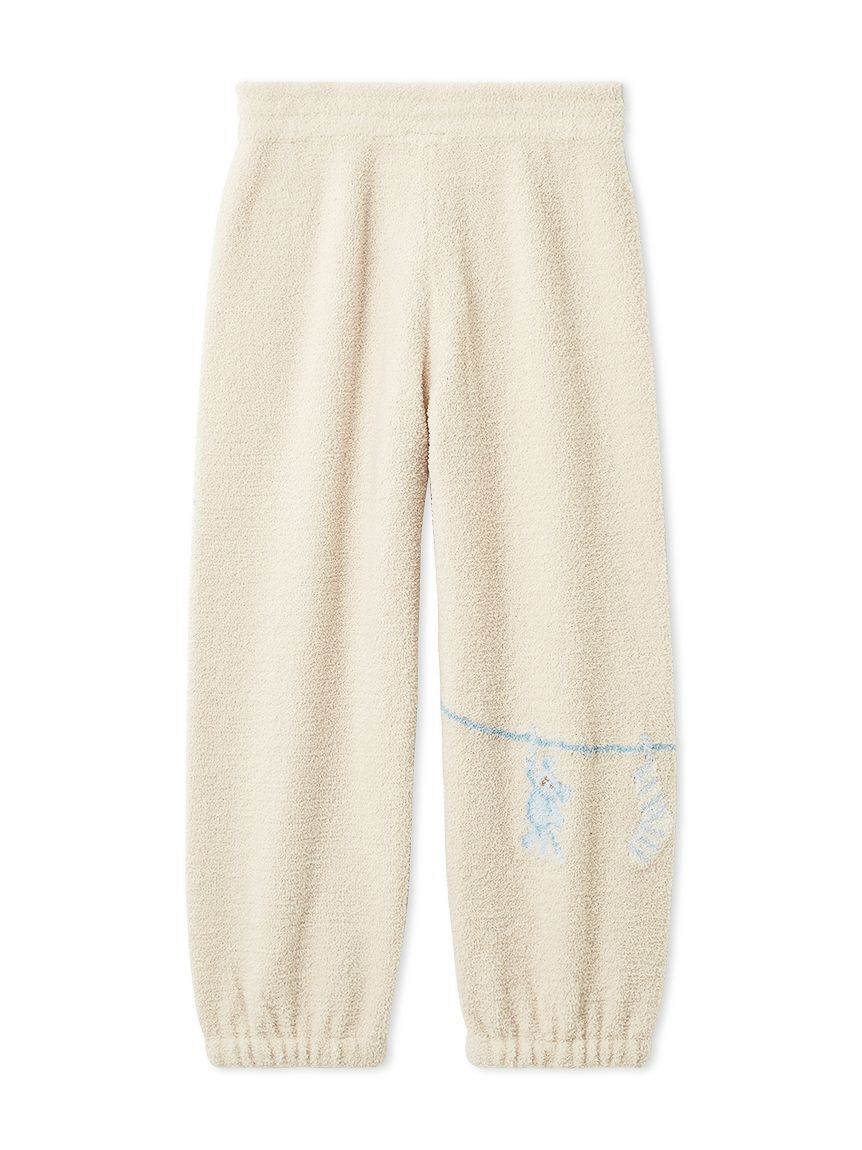 GELATO PIQUE KIDS & BABY「【KIDS】エアリーモコウォッシングアニマルジャガードロングパンツ」|ルームウェア|