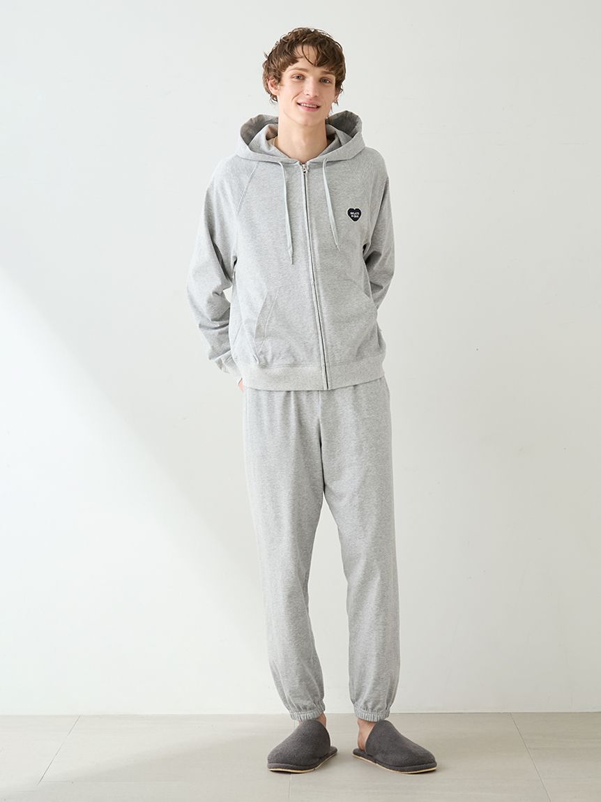 GELATO PIQUE HOMME「【HOMME】裏毛ハートロゴ刺繍パーカ」|パーカー|