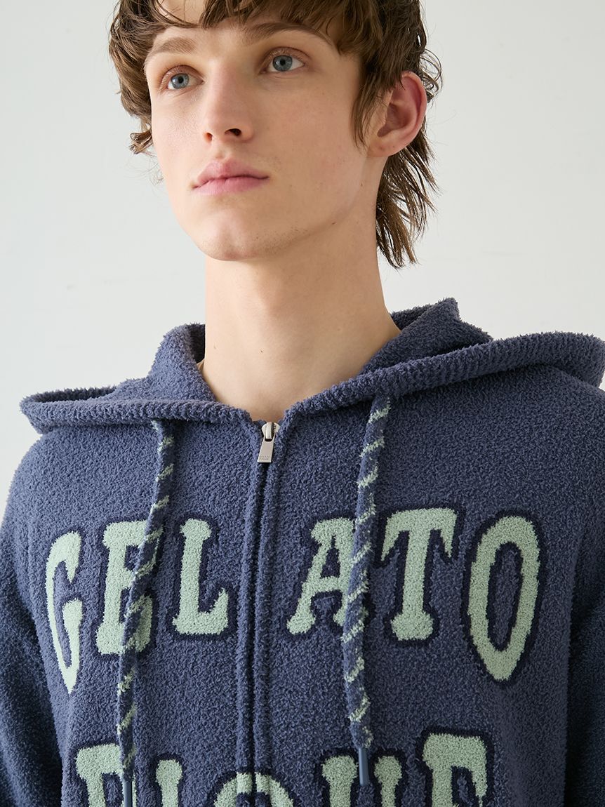 GELATO PIQUE HOMME「【HOMME】エアリーモコスリーピングドッグパーカ」|パーカー|