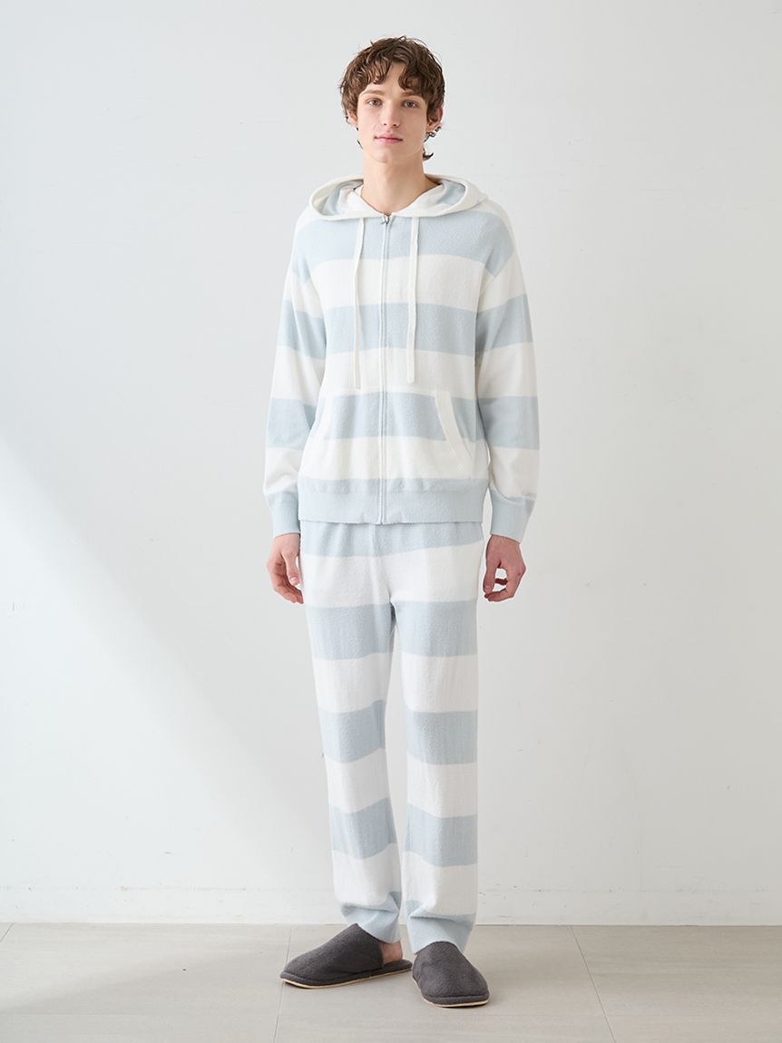 GELATO PIQUE HOMME「【HOMME】スムーズィー2ボーダーパーカ」|パーカー|