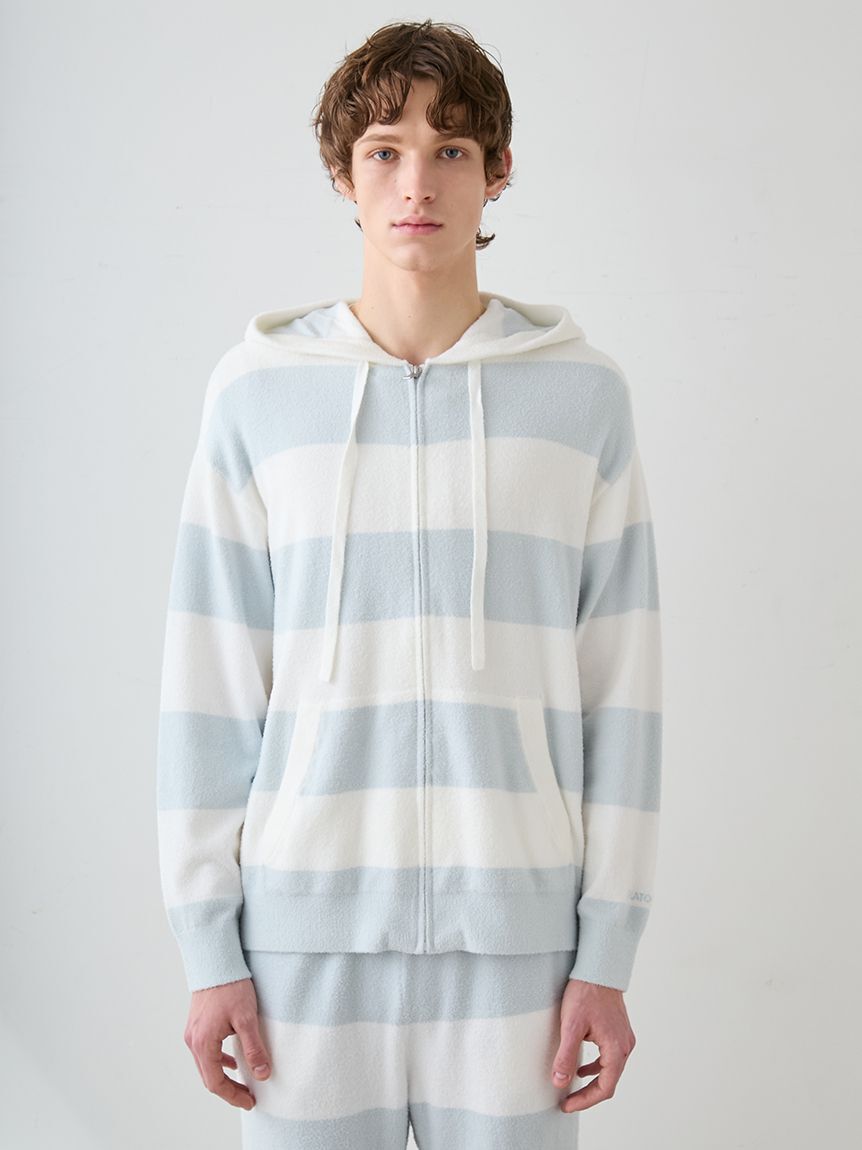 GELATO PIQUE HOMME「【HOMME】スムーズィー2ボーダーパーカ」|パーカー|