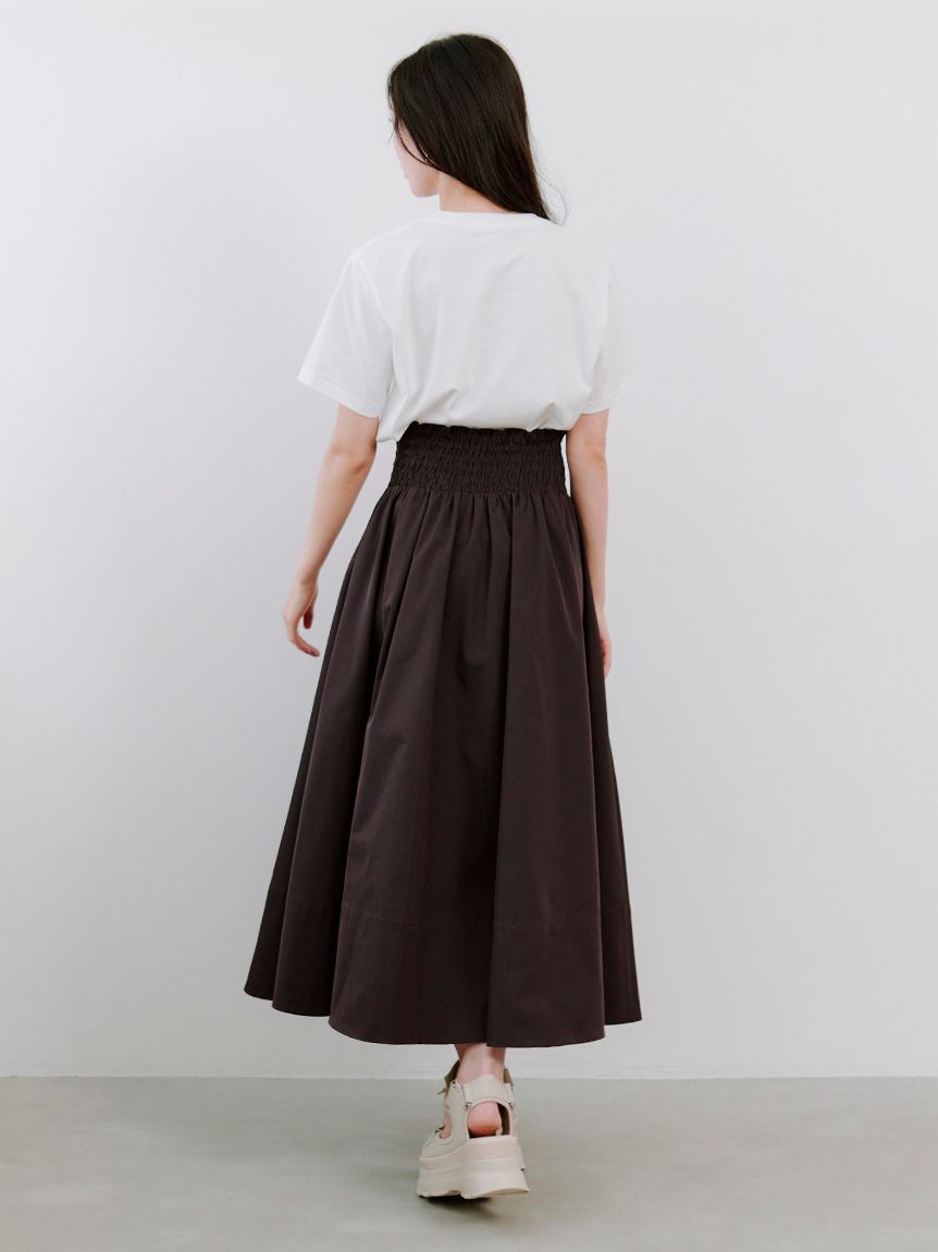 SNIDEL「フロントジップフレアスカート」|スカート|