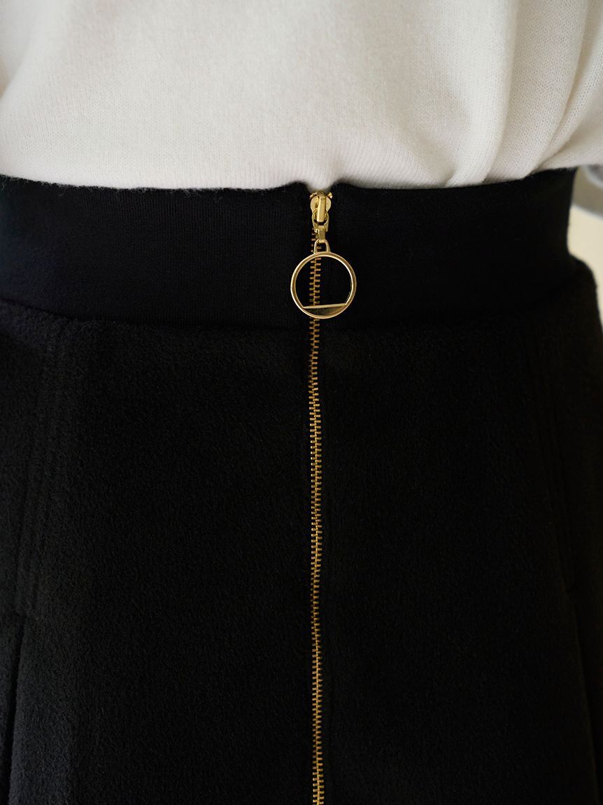 SNIDEL「ウエストリブプリーツミニスカート」|スカート|