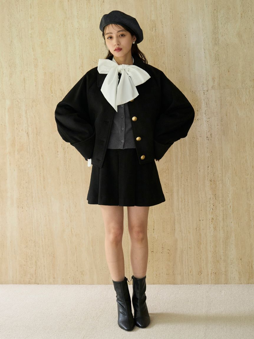 SNIDEL「ウエストリブプリーツミニスカート」|スカート|