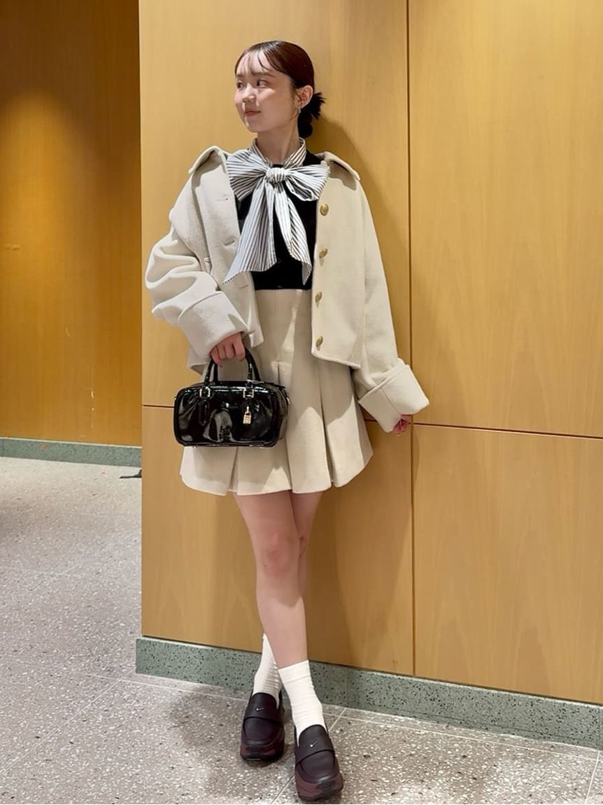 SNIDEL「ウエストリブプリーツミニスカート」|スカート|