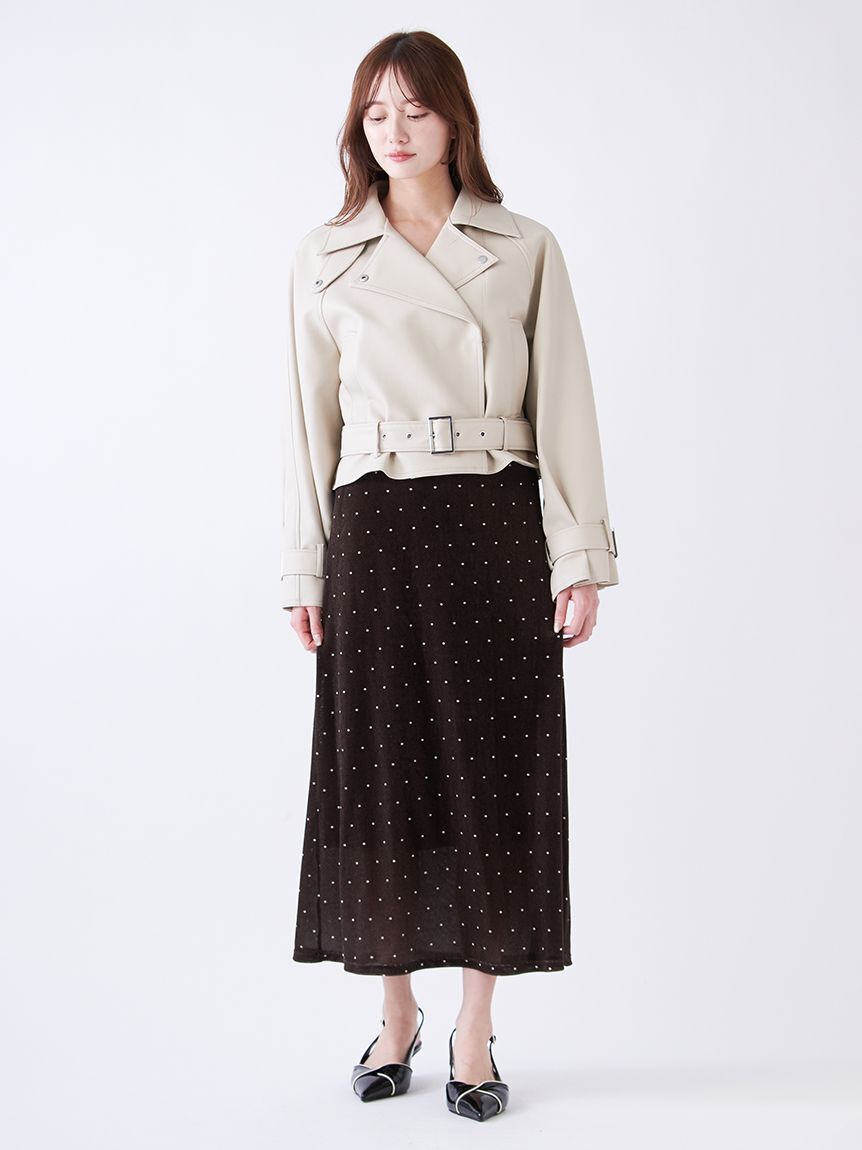 SNIDEL「ショートトレンチ」|トレンチコート|