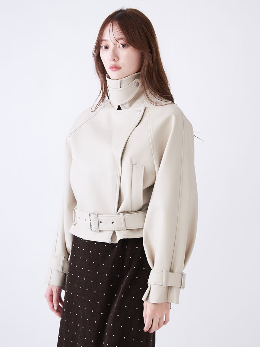 SNIDEL「ショートトレンチ」|トレンチコート|