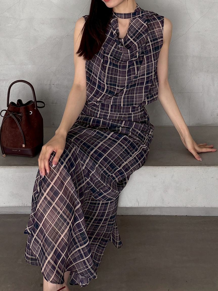 FRAY I.D「アシンメトリーナロースカート」|スカート|