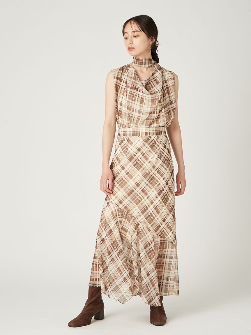 FRAY I.D「アシンメトリーナロースカート」|スカート|