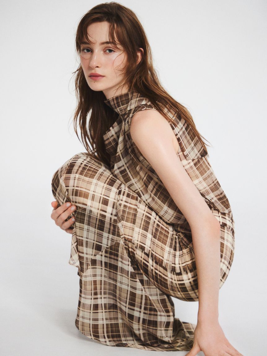 FRAY I.D「アシンメトリーナロースカート」|スカート|