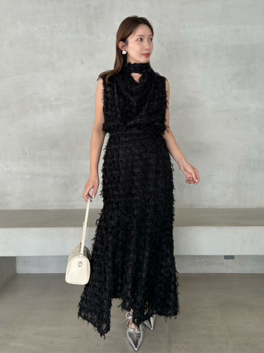 FRAY I.D「アシンメトリーナロースカート」|スカート|