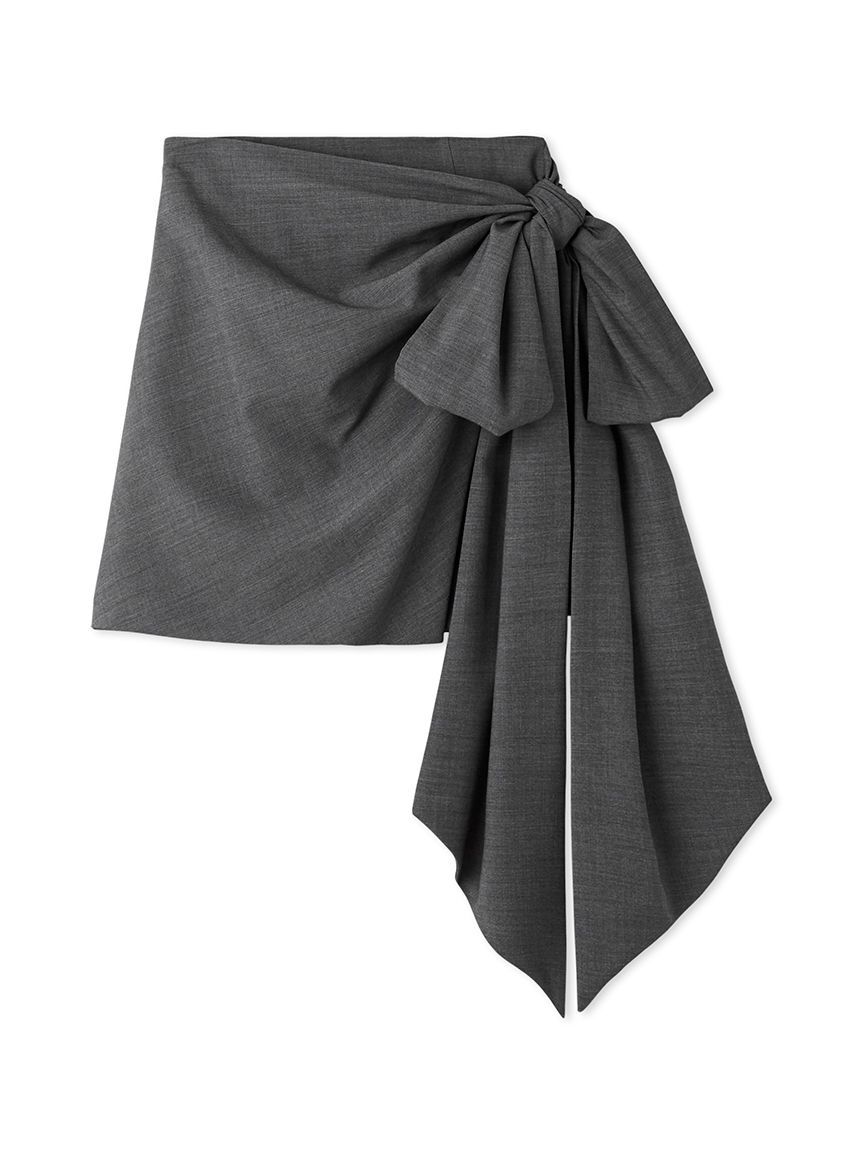 FRAY I.D「ボリュームリボンタフタミニスカート」|スカート|