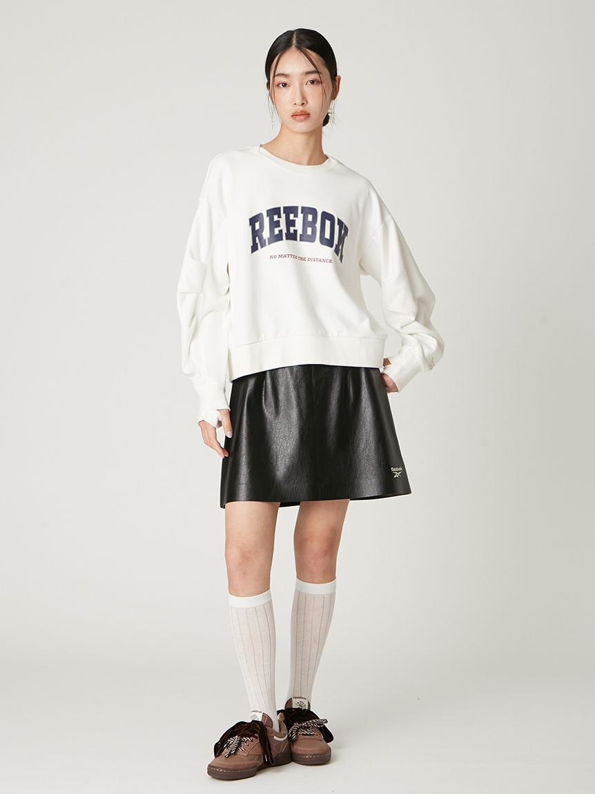 FRAY I.D「【Reebok&times; FRAY I.D】サイドパイピングミニスカート」|スカート|