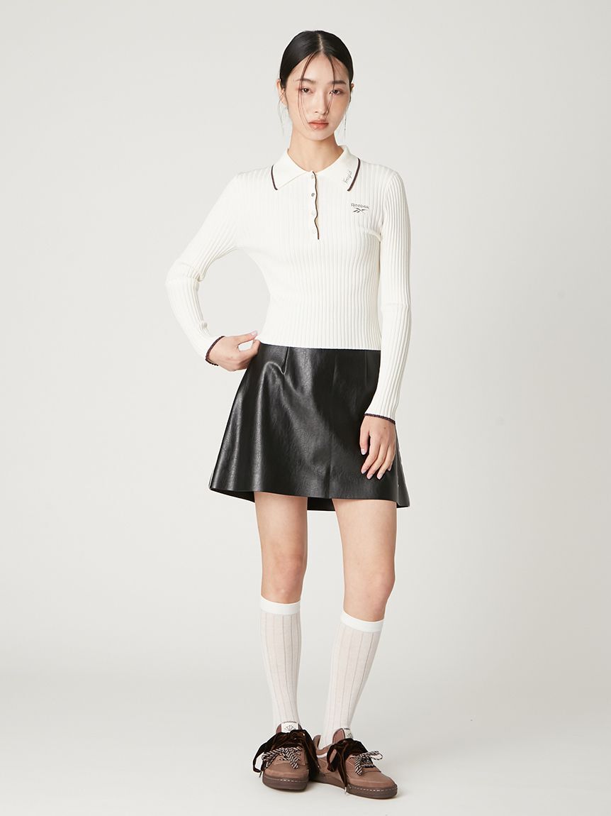 FRAY I.D「【Reebok&times; FRAY I.D】サイドパイピングミニスカート」|スカート|