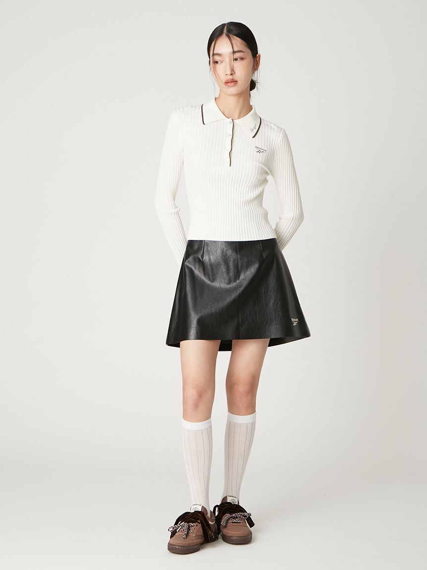 FRAY I.D「【Reebok&times; FRAY I.D】サイドパイピングミニスカート」|スカート|